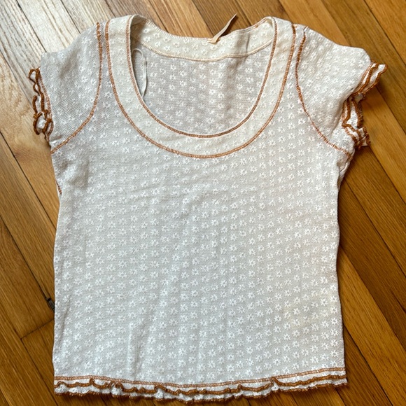 Free people detailed tshirt - Picture 1 of 4